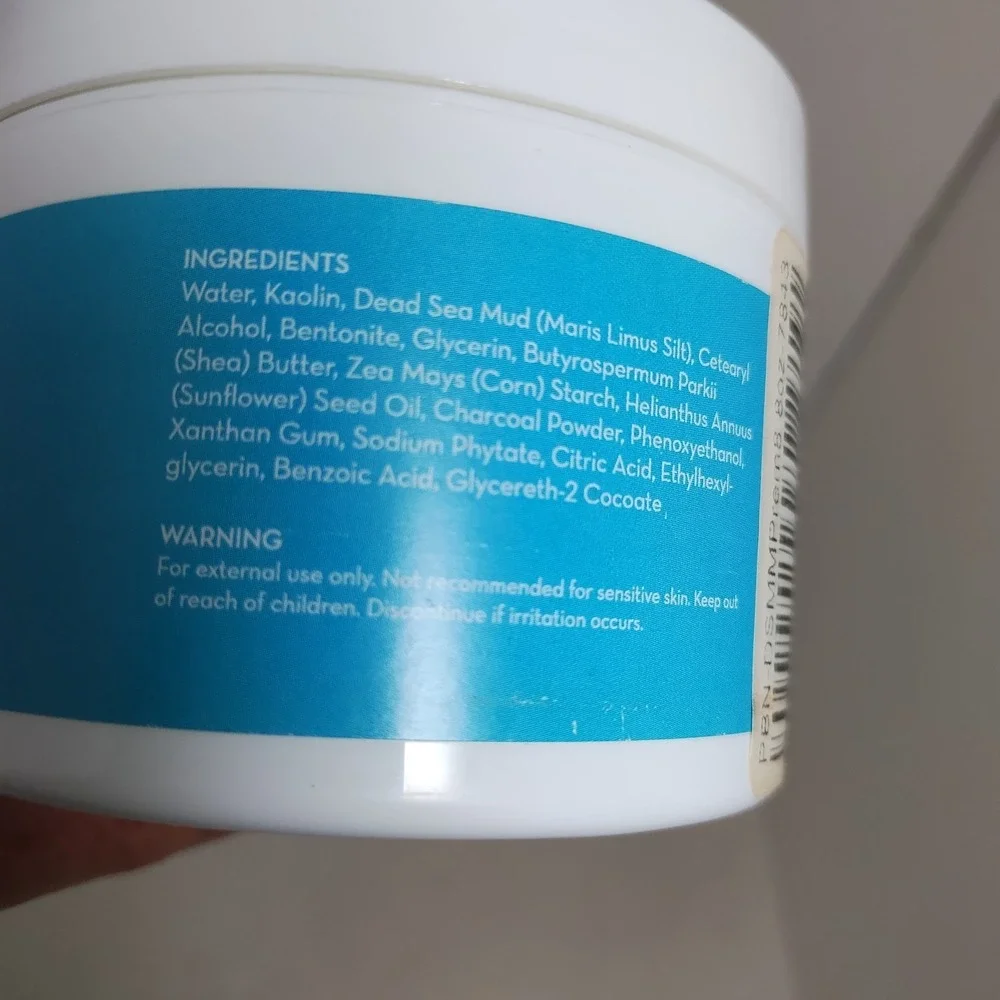 Dead Sea Mud‎ Mask 8.8 Oz By Pure Body Naturals Unisex Face Body Mask New Sealed